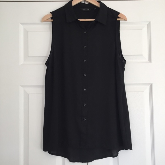 Long Sleeveless Blouse - Picture 1 of 9